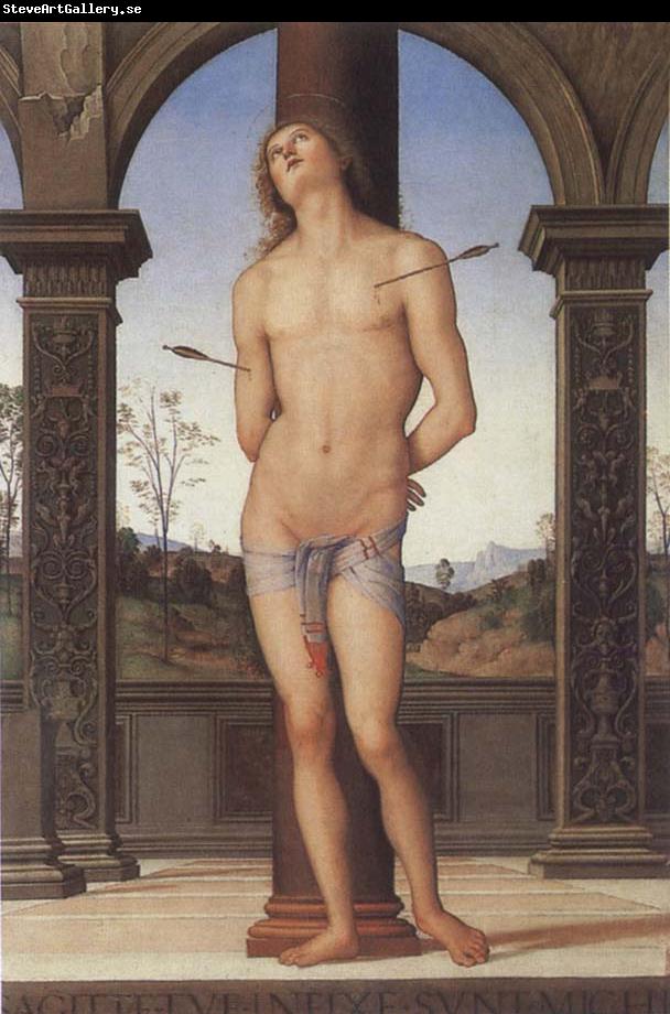 Pietro Perugino St Sebastian